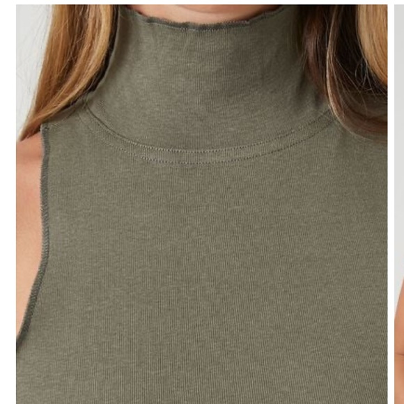 Green Mock Neck Tank Top from Forever 21 | Size: small - Picture 6 of 12